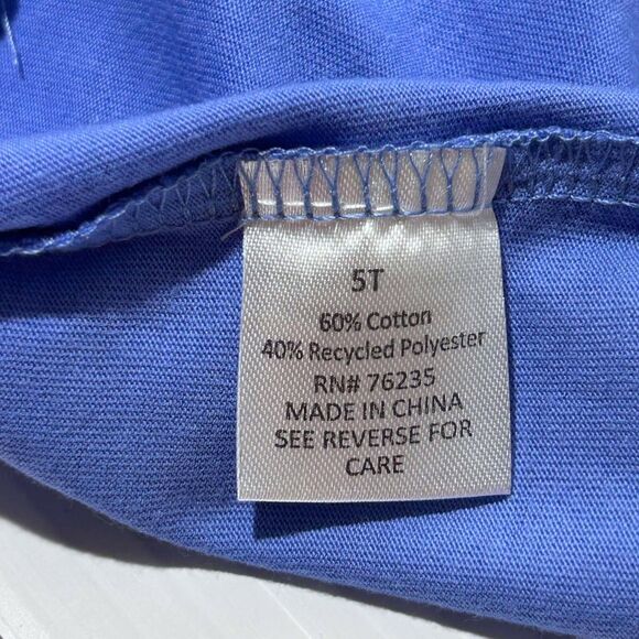 NEW Girls Size 5T "Daycare Essentials" Purple Shirt dot & ZAZZ Toddler Top - Picture 7 of 8